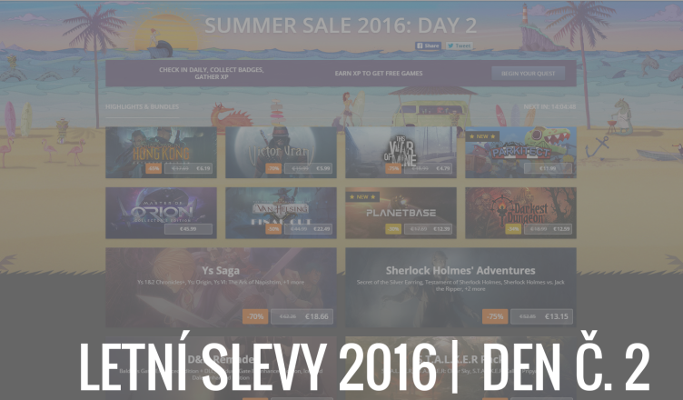 Letní slevy na gog.com